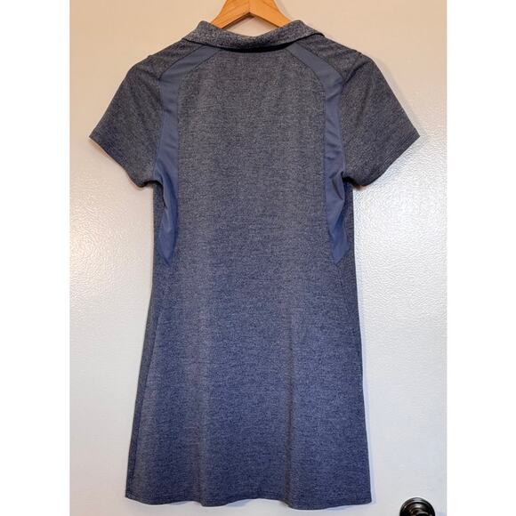 Outdoor Voices Players Polo Dress in Blue Size Medium - Picture 3 of 4